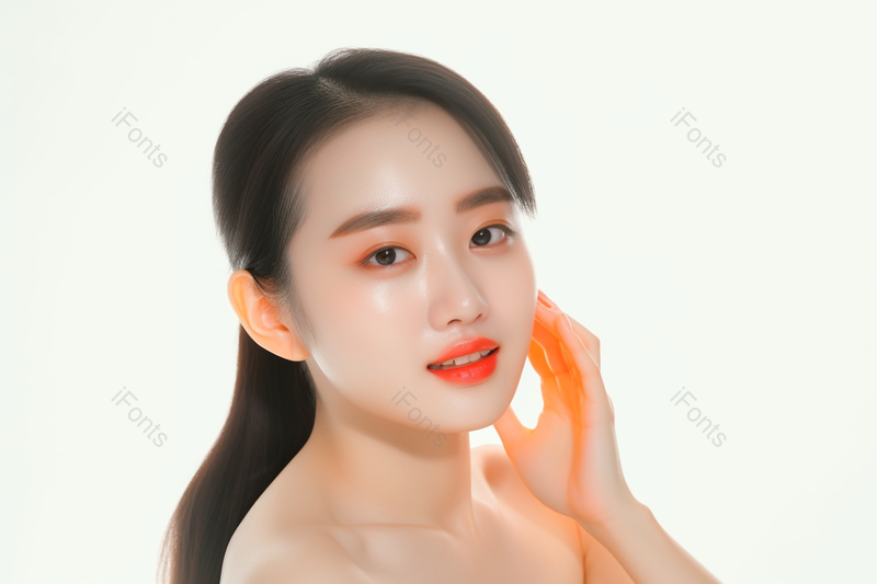 脸部保养美女美容护肤动作高清图片摄影图,高清,摄影图,摄影图片,图片大全,摄影图免费下载